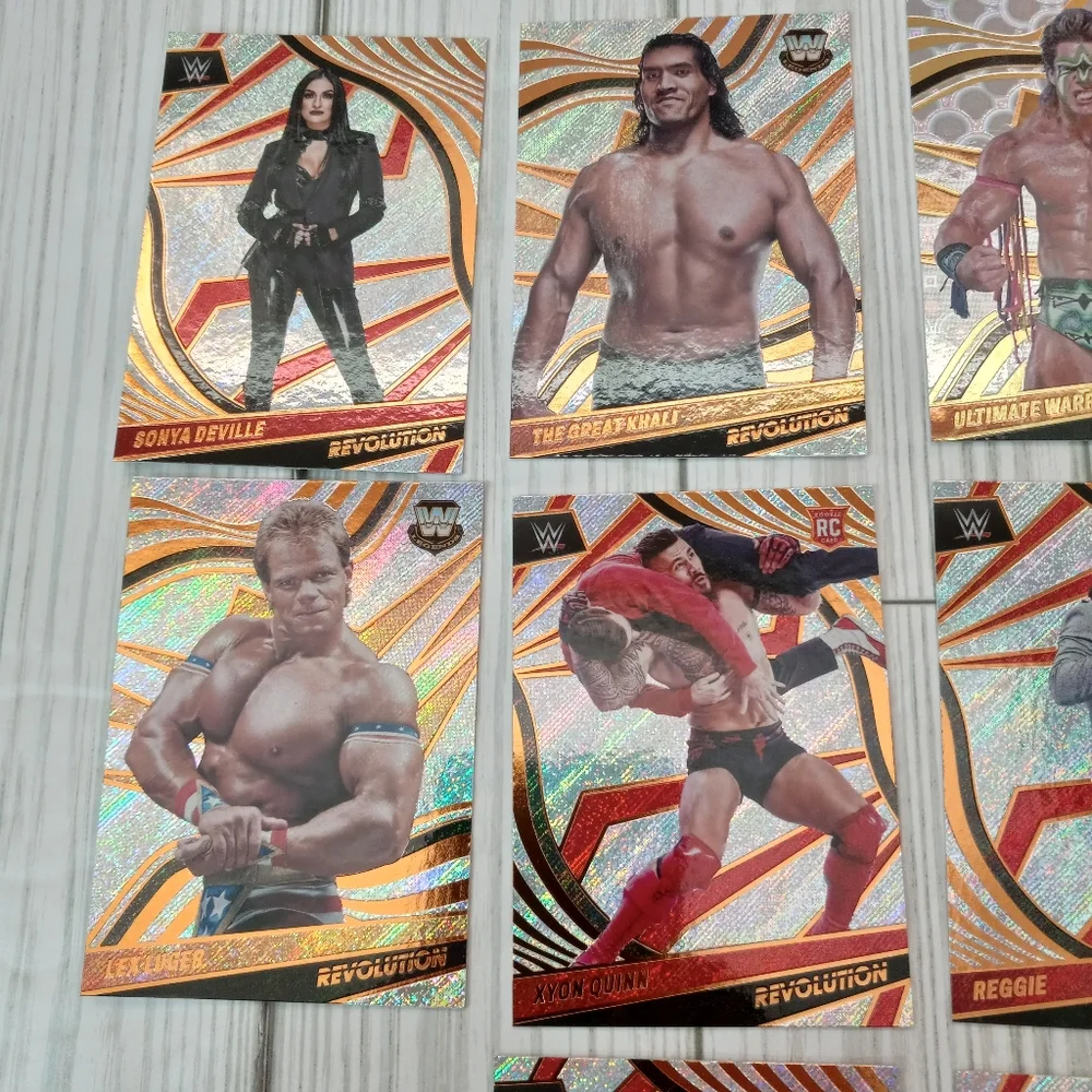 Panini 2022 Revolution Debut Edition Wrestling Trading Cards